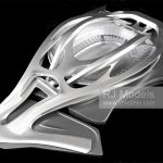 Zaha Hadid Tokyo National Stadium Japan 1:1000 - 1