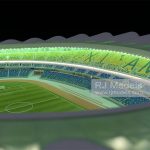 China Resource Land Xi'an Stadium 1:300 - 5