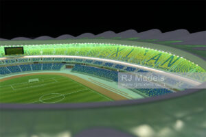 China Resource Land Xi'an Stadium 1:300 - 5