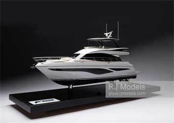 Flybridge Yacht Model