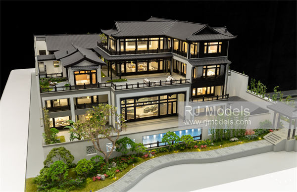 Villa Scale Model, House Building Model Makers - RJ Models
