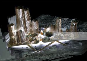 Master Plan Models, Urban Planning Model, Miniature City Model