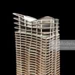 KPF, Mandarin Oriental Residences, Miami, 1:400 - 2