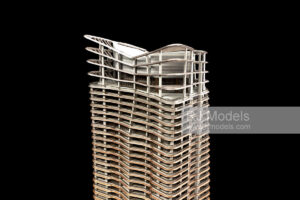 KPF, Mandarin Oriental Residences, Miami, 1:400 - 2