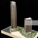 KPF, Mandarin Oriental Residences, Miami, 1:400 - 3