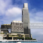 NWD New World Center, Hong Kong 1:350 - 2