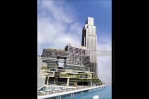 NWD New World Center, Hong Kong 1:350 - 4