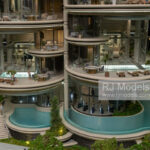 PMR, Canal Residences, Dubai, 1:50 - 3