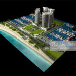 Related, Bahia Mar, Miami, 1:128 - 3