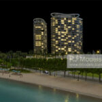 Related, Bahia Mar, Miami, 1:128 - 4