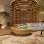 Lujiazui Taikoo Yuan Club House, Shanghai 1:85 - 1