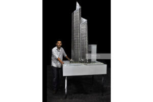 KPF Pinnacle Building London 1:150 - 3