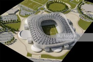 Al Rayyan Stadium, Doha 1:1000 - 1