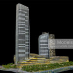 Beijing Office Model, China 1:100 - 2