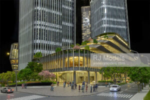 Beijing Office Model, China 1:100 - 3