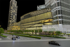 Beijing Office Model, China 1:100 - 4