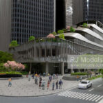 Beijing Office Model, China 1:100 - 5