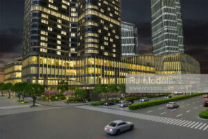 Beijing Office Model, China 1:100 - 7