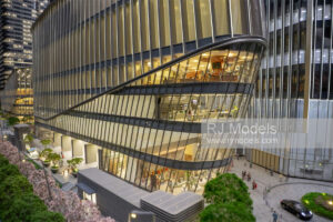 Beijing Office Model, China 1:100 - 8