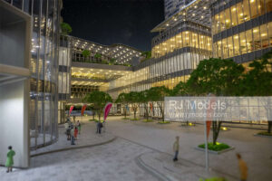 Beijing Office Model, China 1:100 - 9