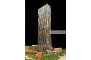 Foster + Partners, Xi'an 1:300 - 1