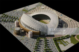 Khalifa Stadium, Doha 1:1000 - 1