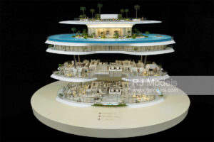 Nakheel Como Tower, Dubai 1:50 - 1