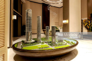 ParkLand Group Guangzhou Pengrui Financial City 1:130 - 1