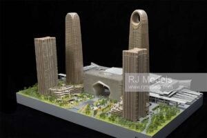 SOM Hangzhou West Station 1:500 - 1