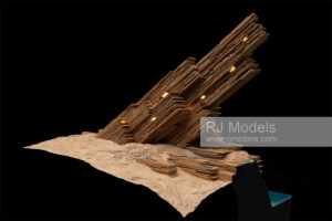 Shushah Hipe Tower, KSA, 1:400 - 1