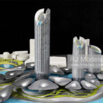 Zaha Hadid Jinshan, Shanghai 1:500 - 1