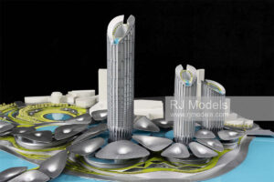 Zaha Hadid Jinshan, Shanghai 1:500 - 1