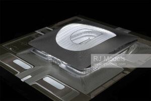 Zaha Hadid Xi'an Sports Center 1:500 - 1