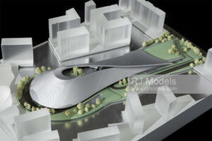 Zaha Hadid, Dubai Opera House, 1:1000 - 1