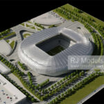 Education City Stadium, Doha 1:1000 - 1