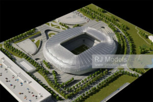 Education City Stadium, Doha 1:1000 - 1