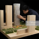 Foster + Partners, Xi'an 1:300 - 3