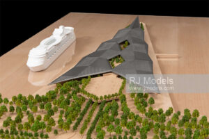 Foster + Partners Curise Terminal, Singapore 1:1000 - 2