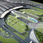 Guangzhou Baiyun Airport T3, 1:500 - 4