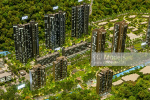 HERO Zhuhai Residential Project 1:350 - 3