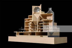 Museum of Islamic Art, Doha (timber), 1:100 - 1