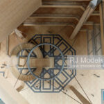 Museum of Islamic Art, Doha (timber), 1:100 - 2