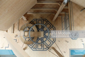 Museum of Islamic Art, Doha (timber), 1:100 - 2