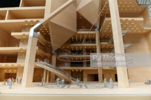 Museum of Islamic Art, Doha (timber), 1:100 - 3