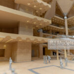 Museum of Islamic Art, Doha (timber), 1:100 - 4