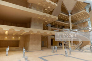 Museum of Islamic Art, Doha (timber), 1:100 - 4