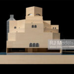 Museum of Islamic Art, Doha (timber), 1:100 - 5