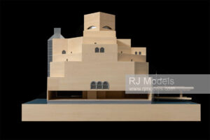 Museum of Islamic Art, Doha (timber), 1:100 - 5