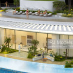 Nakheel Como Tower, Dubai 1:50 - 3