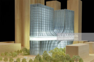 OMA QianJiang Century City 1:500 - 2